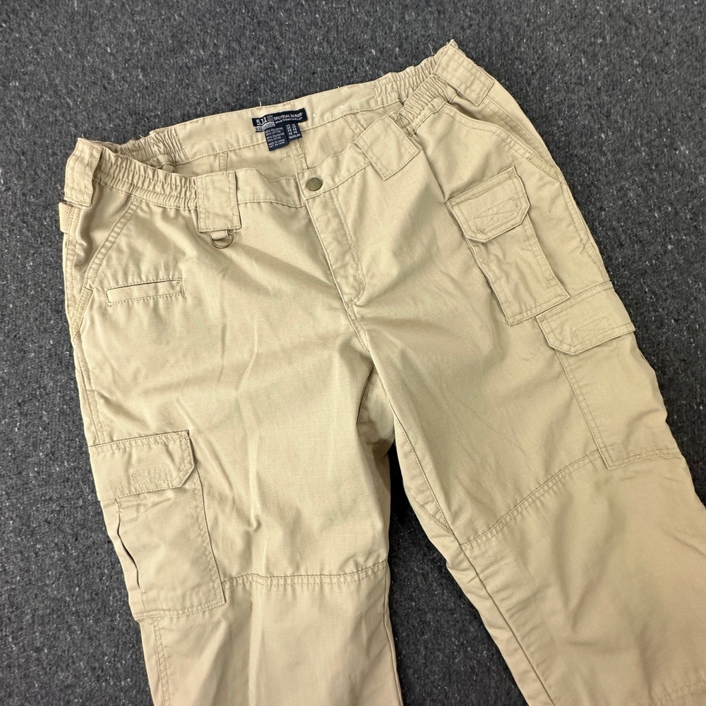5.11 Tactical Womens Taclite Pro Cargo Pants Size 16 Regular Khaki 64360 Ripstop